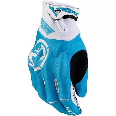 Moose Racing MX1 Gloves For Motorcross Offroad - Blue Small # 3330-6095 • $7.49