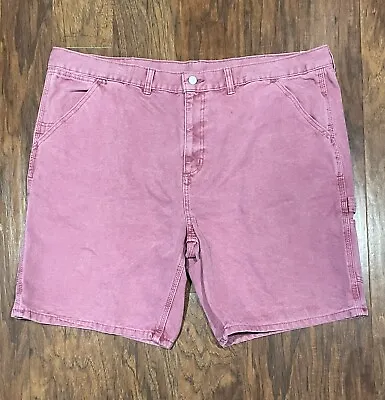 No Boundaries Men’s Carpenter Shorts Size 42 9” Inseam Mauve / Pink NWT. • $15.99