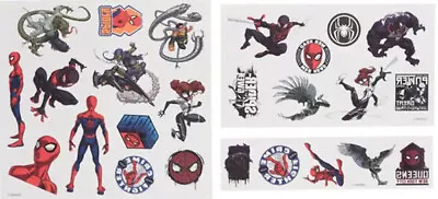 $2.95 • Buy ULTIMATE SPIDERMAN TEMPORARY TATTOOS  Birthday Party Supplies 25 Pc FAVOR Marvel