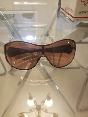 Oakley Breathless Sunglasses Purple Preowned Needs New Lenses 12 Wrap Oakleys • $27.59