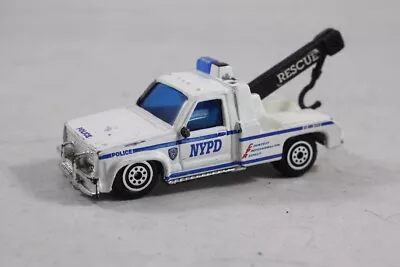 Vintage 2004 Realtoy NYPD Police Emergency Unit Tow Truck Rare 1:64 • $8.95