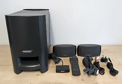 Bose CineMate Digital Home Cinema 2.1 Speaker System - Black - Mint Condition • £149.99