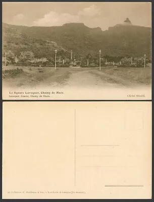 Mauritius Old Postcard Le Lavoquer Square Champ De Mars Obelisk Obelisque Hills • £29.99