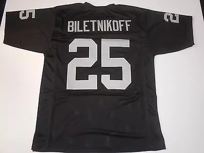 $35.99 • Buy UNSIGNED CUSTOM Sewn Stitched Fred Biletnikoff Black Jersey - M, L, XL, 2XL