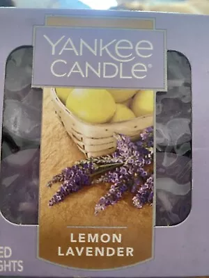 Yankee Candle Lemon & Lavender 12 Scented Tea Lights Brand New • £11