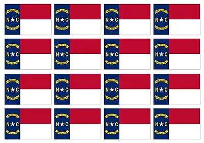 X12 North Carolina NC Flag Car Truck Window Bumper Laptop Sticker Decal 2  • $4.99