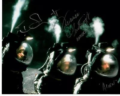  Alien  Tom Skerritt Veronica Cartwright Signed 10X8 Color Photo Autograph World • $199.99