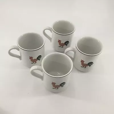 4 Villeroy & Boch Design Naif Coffee Tea Cups Mug Lion Farm River 10oz • $42.99