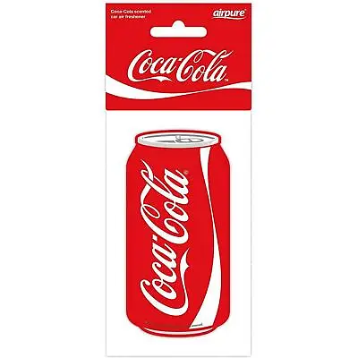 Coca-Cola Can Car Air Freshener  Fragrance Scent 2D - Original Coca-Cola • £2.19
