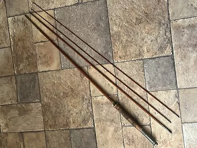 Vintage MONTAGUE LAKE PLEASANT BAMBOO FLY FISHING ROD 8'  With Extra Tip • $29.99