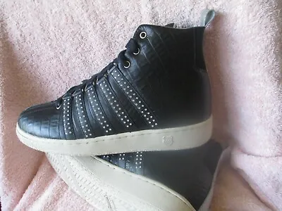 Rare Mens K SWISS  ATMOS Black Classic LX  Boots Shoes Sz 12 US Limited Edition • $150