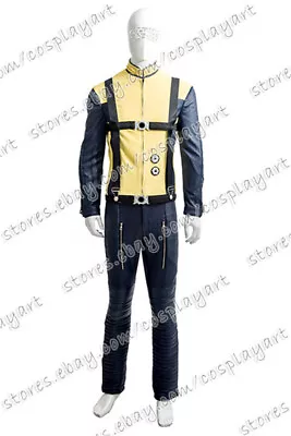 Magneto Erik Lehnsherr Costume X-Men: First Class Cosplay Men's Leather Outfit • $175.69