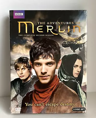 The Adventures Of Merlin: The Complete Second Season DVD 2011 New Sealed • $24.99