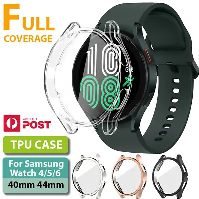 For Samsung Galaxy Watch 6 4 5 40 44mm TPU 360º Full Screen Protector Case Cover • $7.38