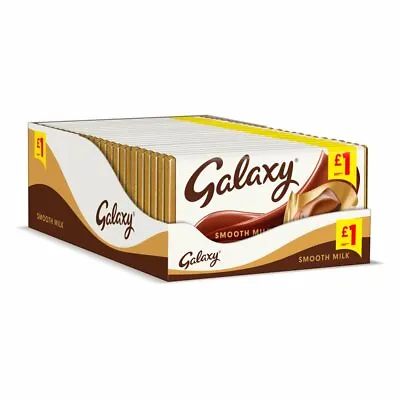 Galaxy Milk Chocolate 110g Bar Full Box Of 24 • £29.49