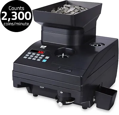 Coin Money Counter Machine Cash Currency Counting Gbp Automatic Uk Zzap • £719.99