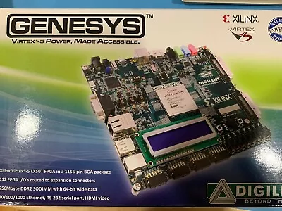 Digilent Genesys Virtex-5 FPGA Development Board • $599.99