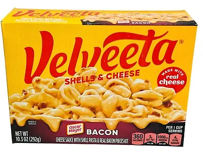 Velveeta Bacon Shells & Cheese Macaroni & Cheese Dinner 10.3 Oz • $6.64