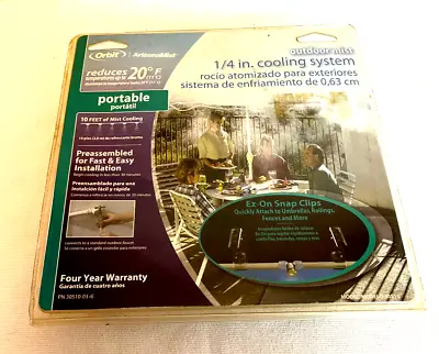 Orbit Arizona Mist 1/4  Portable Outdoor Cooling System New NEW SEALED • $3.15