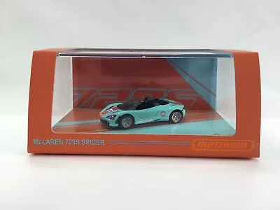 Matchbox Collectors McLaren 720S Spider - Gulf - Mattel Creations • $64.95