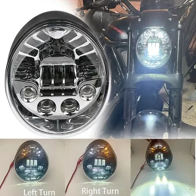 $98.99 • Buy DOT LED Headlight Turn Signal For Harley V Rod VROD VRSCA VRSC VRSC/V-ROD