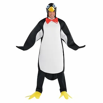 Mr Penguin Pal Costume Christmas Santa's Grotto Festive Fancy Dress Mens Womens • £24.20
