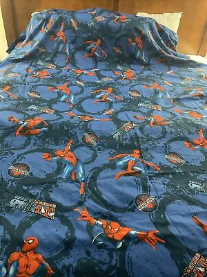 Spiderman Full Size Set Flat And Fitted Sheets Marvel Spider-man • $24.99