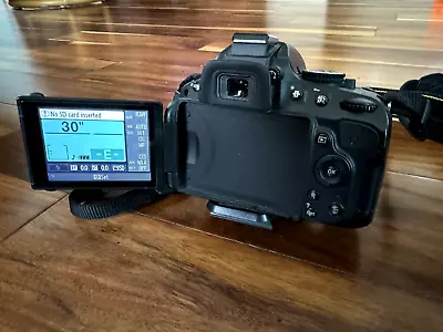 Nikon D5100 16.2 MP Digital SLR Camera - Black.  Include 2 Lenses And Batteries • $162.50