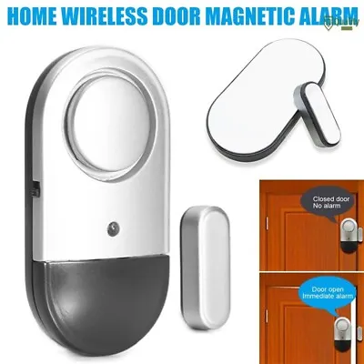 Wireless Door Window Magnetic Alarm Sensor House Entry Burglar Alarm System • $11.06