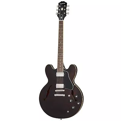 Epiphone Jim James Signature ES-335 Semi-Hollow Guitar Seventies Walnut Hardsh • $782