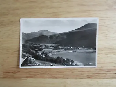 £4.99 • Buy Old Postcard - Lochranza - Isle Of Arran  And Sleeping Warrior From Newton 