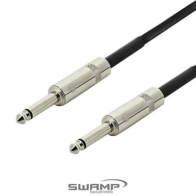 $14.49 • Buy SWAMP Stage Series Guitar Lead - Pro Quality 1/4  Mono Jack Instrument Cable