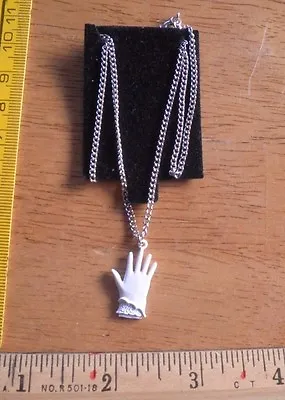 Michel Jackson White Glove 1984 VINTAGE Necklace On Card • $20