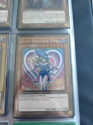 MVP1-ENG56 Dark Magician Girl Gold Rare 1st Edition YuGiOh Card • £5.50