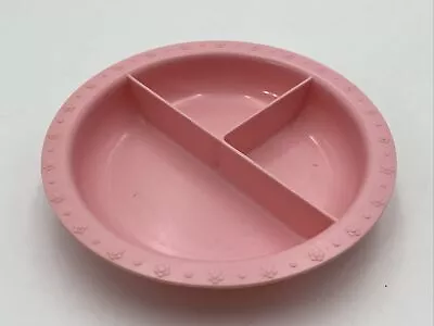 Vintage Baby Alive Kenner General Mills 1973 Pink Bowl Section Dish Original • $8.99