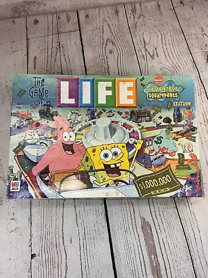 Hasbro SpongeBob SquarePants Edition Game Of Life Bikini Bottom Used Complete • $27.98