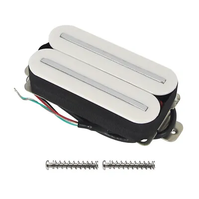 Hot Rail Pickup Electric Guitar Humbucker Pickup Dual Blade Ceramic 4 Wires • $12.98