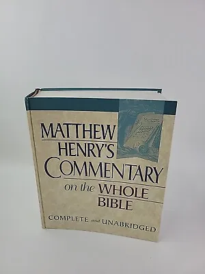 Matthew Henry's Commentary On The Whole Bible By Matthew Henry • $14.25