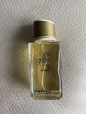 Vintage Carven Ma Griffe Eau De Cologne 60ml Splash 1970s • £55