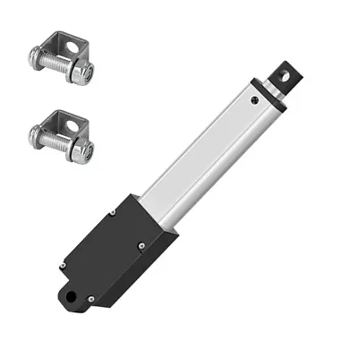 12V Electric Micro Linear Actuator Motor Stroke 0.4in-8in With Mounting Brackets • $25.99