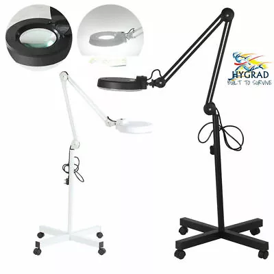 Daylight 5X Magnifying Magnifier Lamp Light Salon Spa Beauty Nail Floor Lamp UK • £39.99