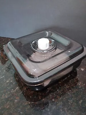 $19.99 • Buy FoodSaver Square Canister 2 1/4Qt. Vacuum Container Storage Marinate 663 NOS