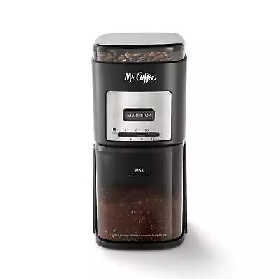 Mr. Coffee 12-Cup Automatic Burr Grinder Black Precision Grinding For All Types • $39.49