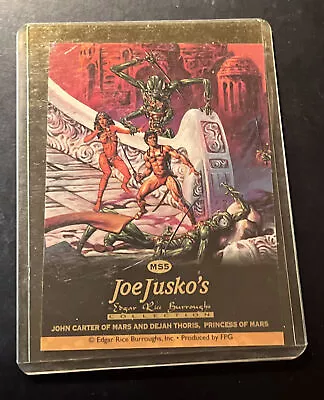 $7.97 • Buy Joe Jusko’s MS5 John Carter Of Mars Dejah Thoris Princess Foil Chase Insert Card