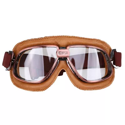 Vintage Retro Race ATV Goggles Motorcycle Flying Skiing Cycling Glasses Eyewear • $20.41