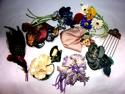 Vintage Lot Of Millinery Flowers • $35
