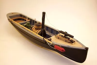 Model Shipways Civil War Torpedo Boat USN Picket Boat #1 1:24 Scale Wood And ... • $325.48