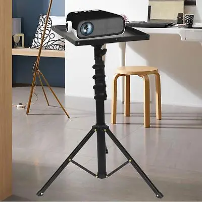 Tripod Tray Equipment Metal Projector Platform For Home Notebook Laptop • £19.04