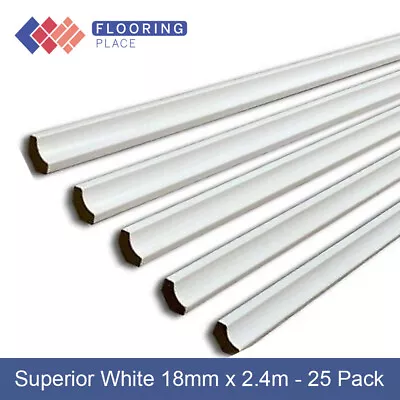 Superior 18mm FC14 White Scotia/Beading 2.4m - 25 Pack • £76.99