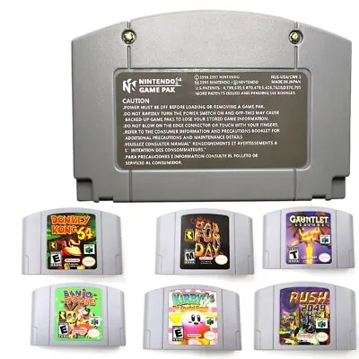 NEW Childhood Game Card Box For N64 Game Card Video Cartridge Console US Version • $17.99
